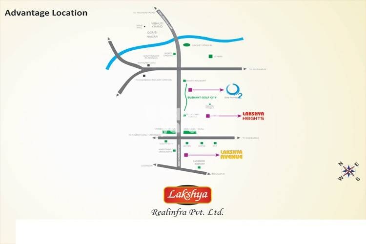 Lakshya Height II Lift Lobby Image