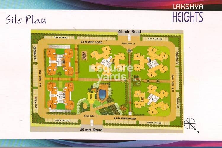 Lakshya Height II Master Plan 1