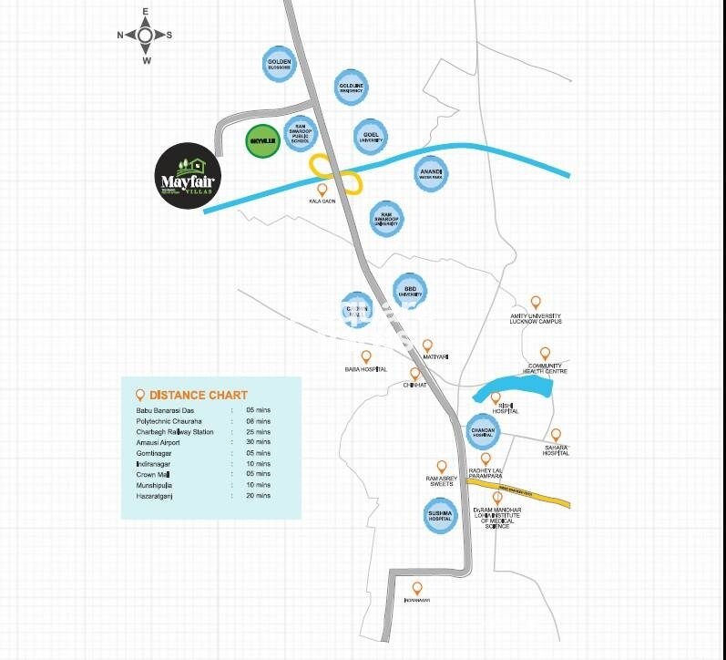 Mayfair Villas Location Image