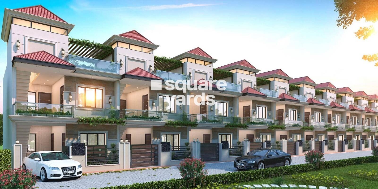 Mayfair Villas residential project in Faizabad Road