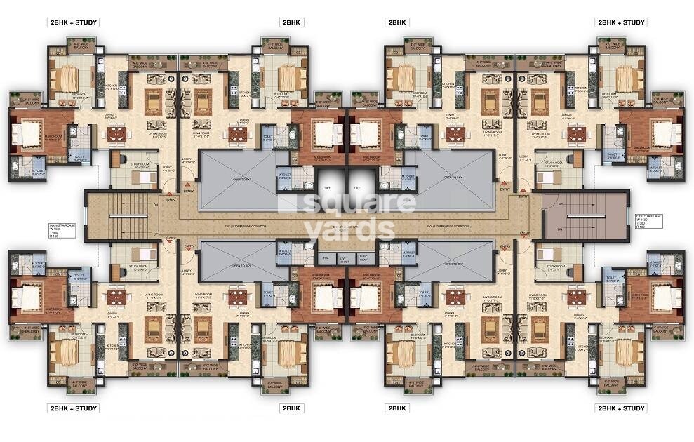 MI Central Park Floor Plans 1
