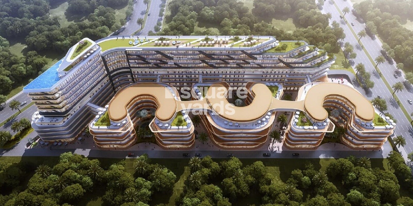 Migsun Lucknow Central Tower View