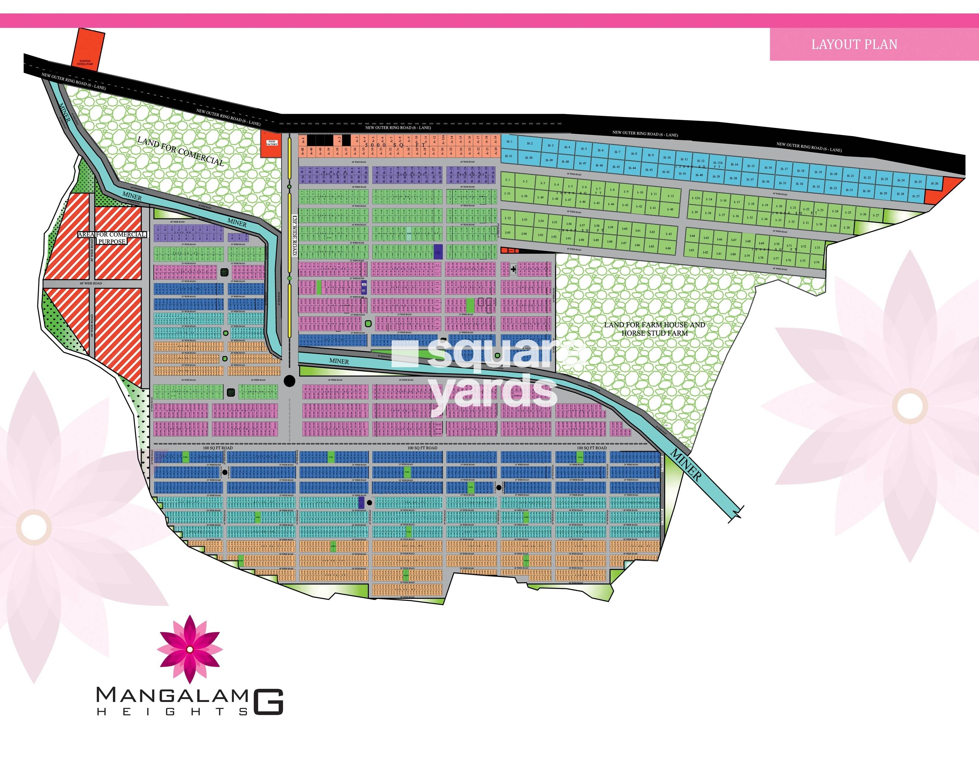 Mumm Mangalam G Heights Master Plan 1