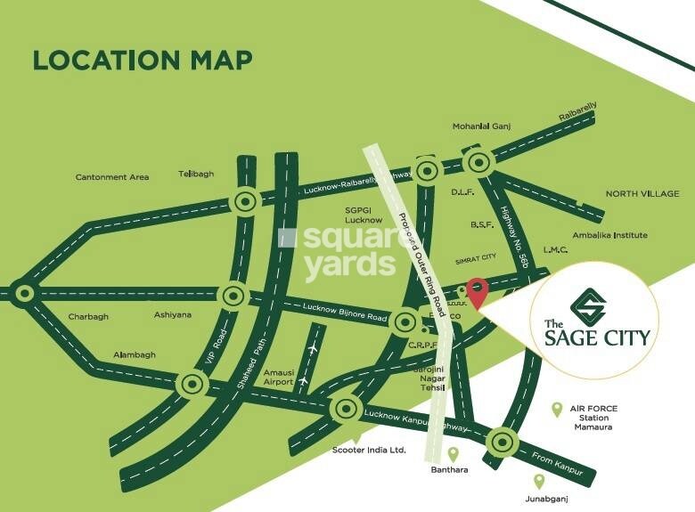 Nayyars The Sage City Plots Location Image