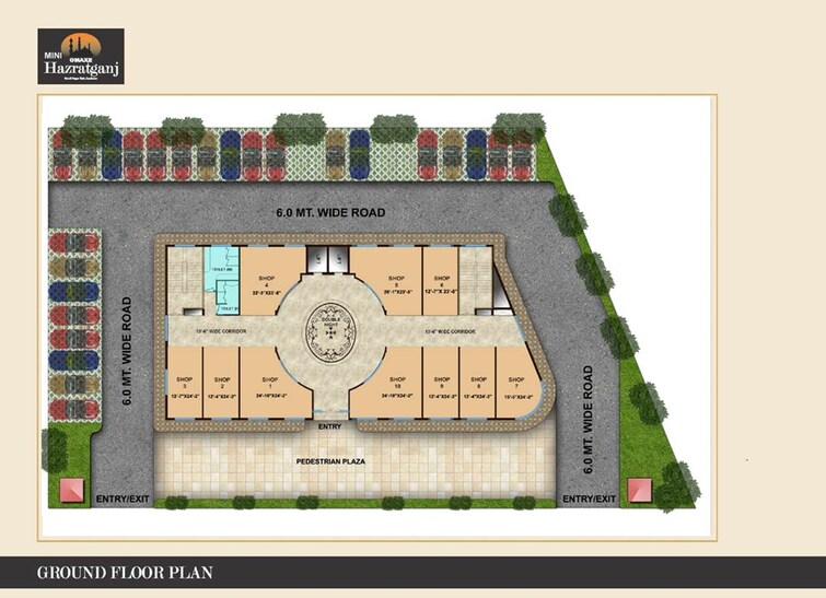 Omaxe Hazratganj Floor Plans 2