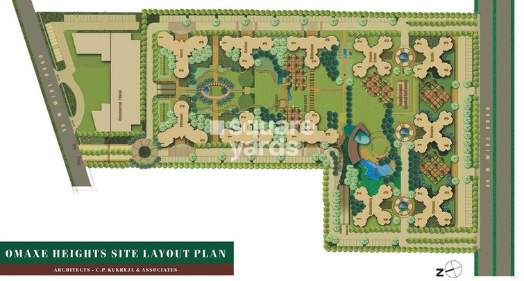 Omaxe Heights II Master Plan Image