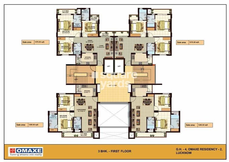 Omaxe R2 Floor Plans 2