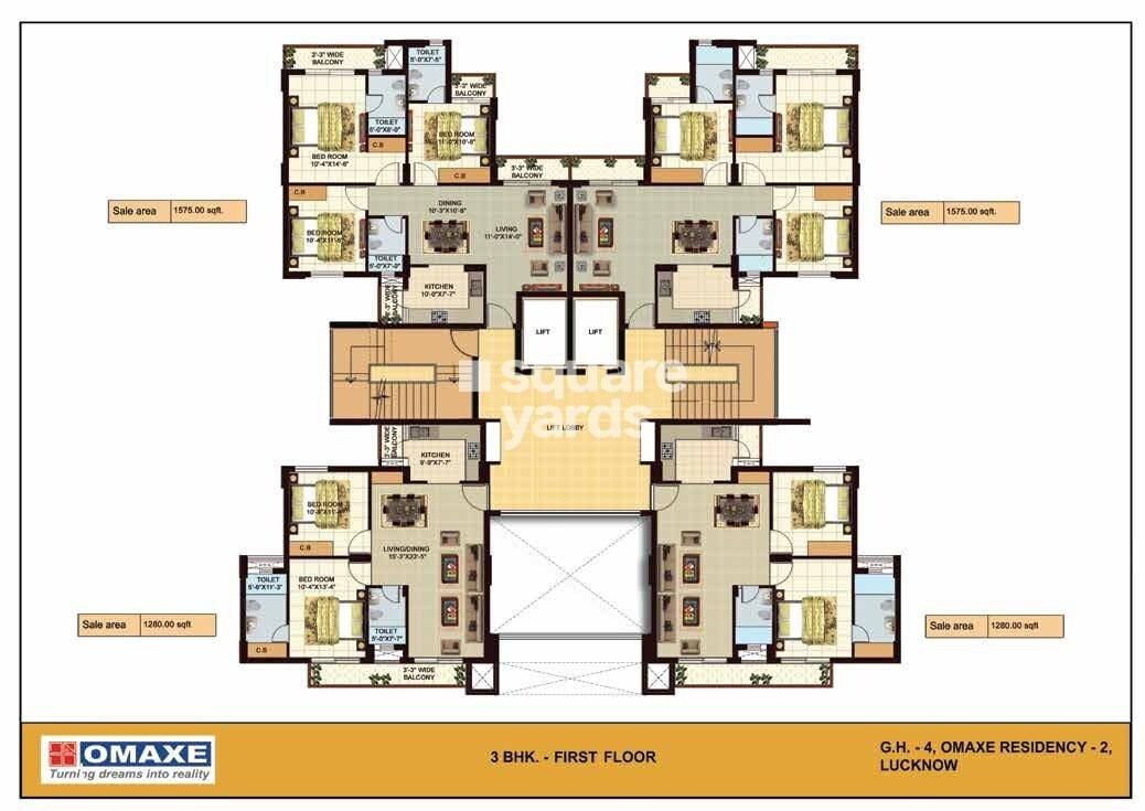 Omaxe R2 Floor Plans 2