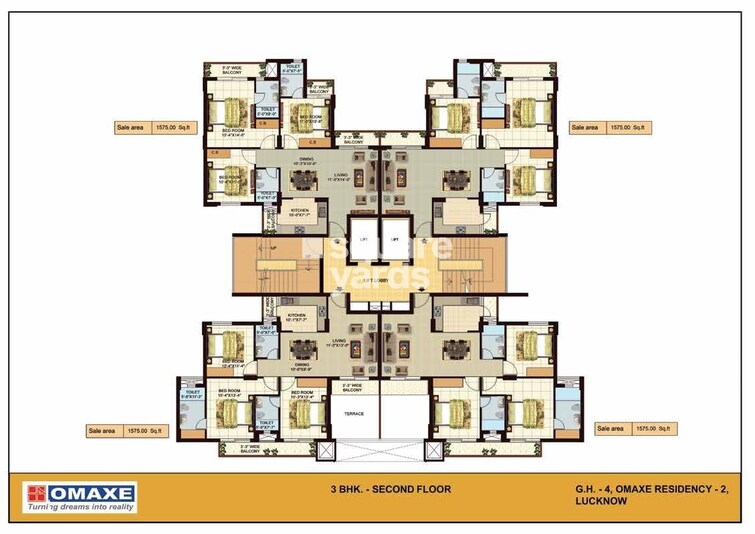 Omaxe R2 Floor Plans 3