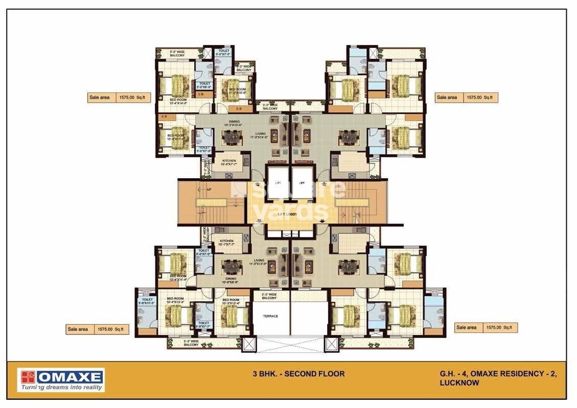 Omaxe R2 Floor Plans 3