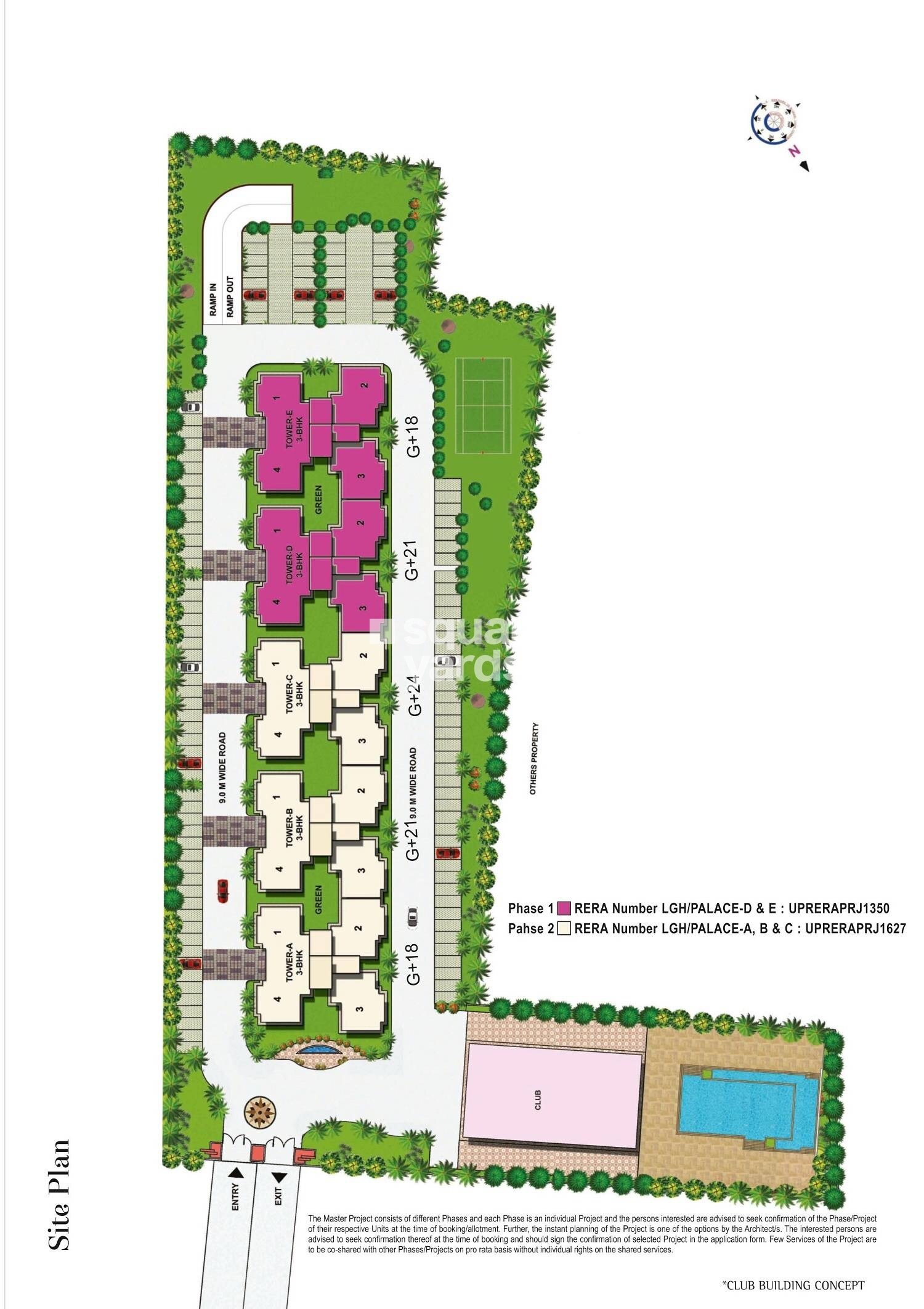Omaxe The Palace Master Plan Image