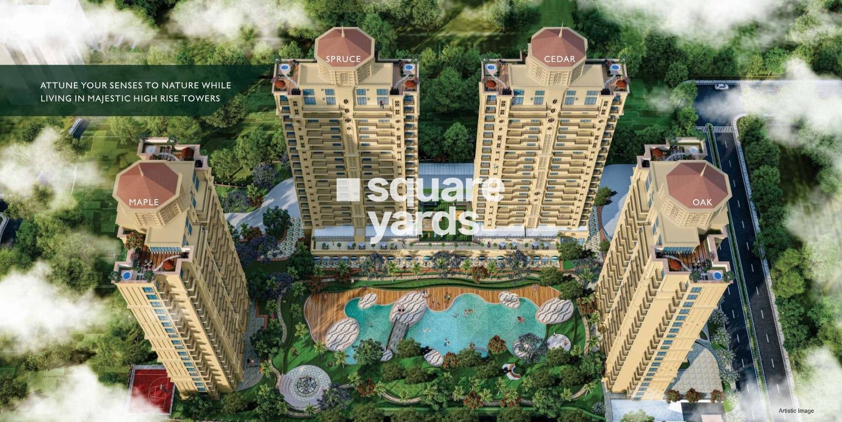 Omaxe The Resort Lucknow Tower View 2