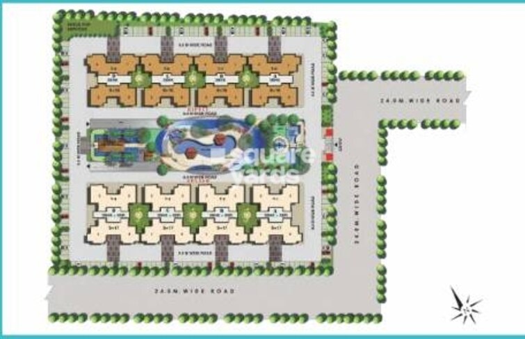 Omaxe Waterscapes Master Plan Image