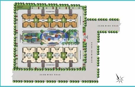 Omaxe Waterscapes Master Plan Image