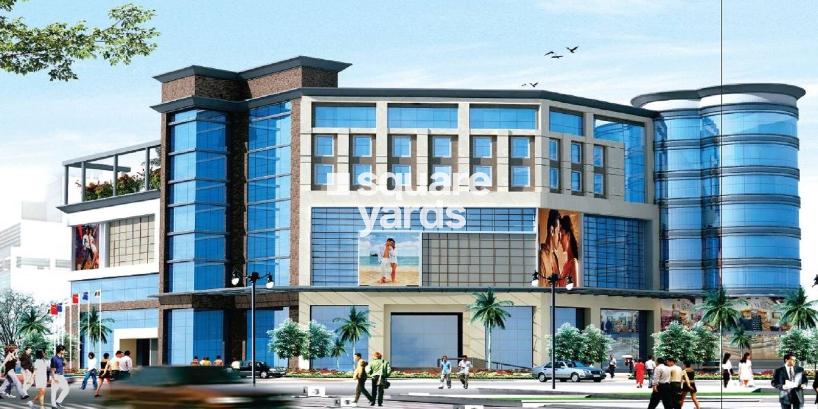 Omega Galaxy Mall residential project in Hariharpur
