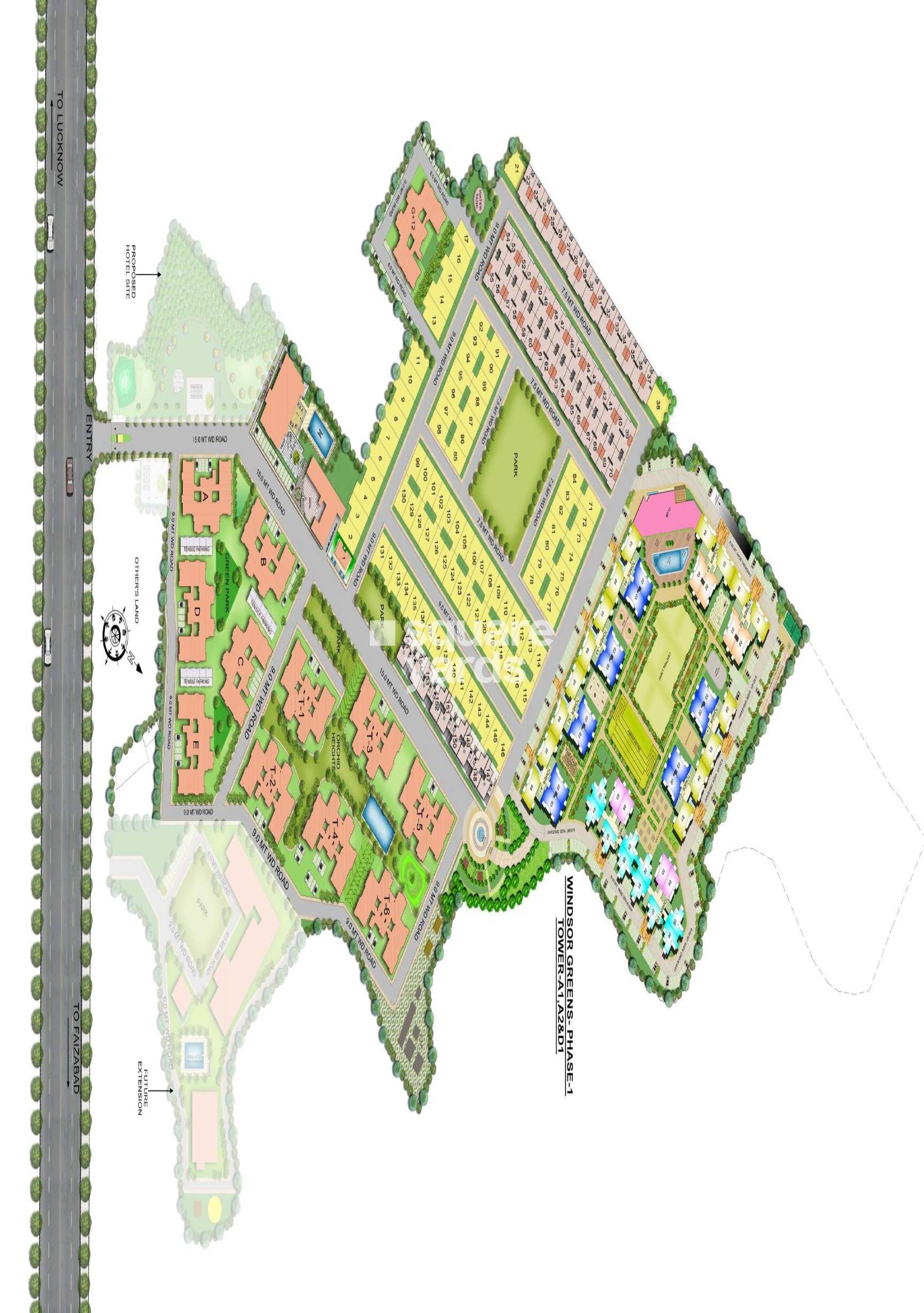 Omega Windsor Greens Master Plan Image