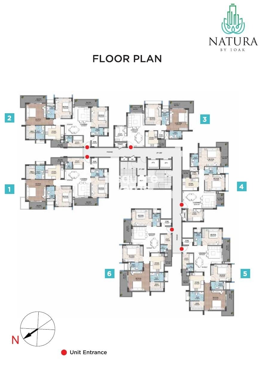 One OAK Natura Floor Plans