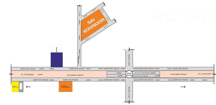 Onella Sai Kohinoor Location Image