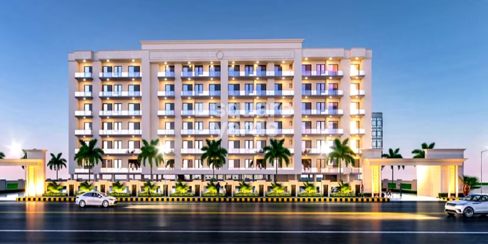 Opportune Crystal Mayberry residential project in Badhamau