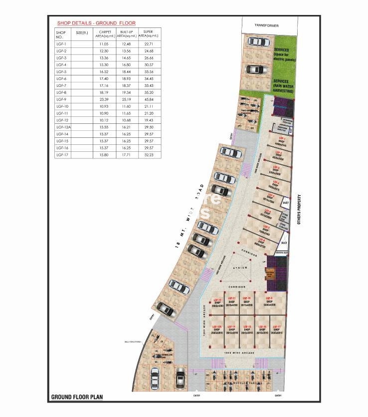 Oro Atrium Master Plan Image