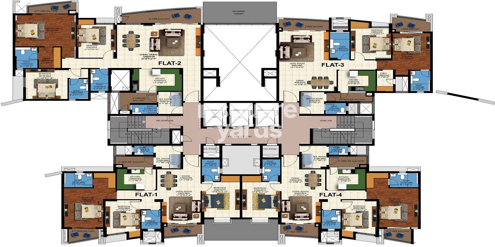 Paarth Arka Floor Plans