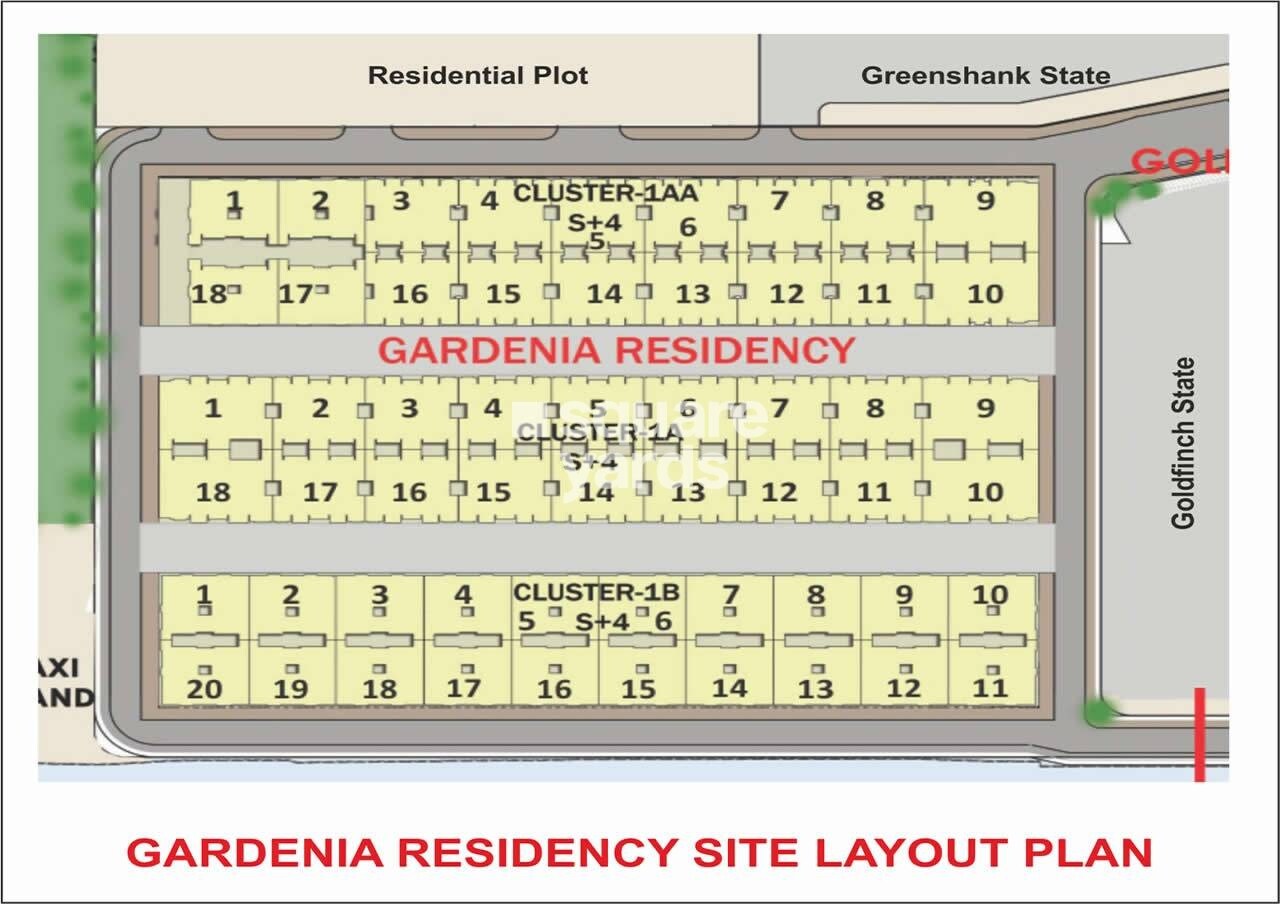 Paarth Gardenia Residency Master Plan 1