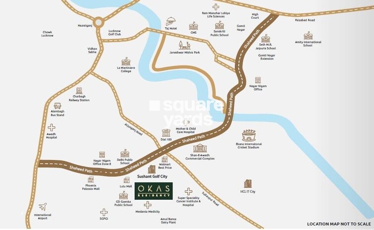 Pardos Okas Residency Location Image