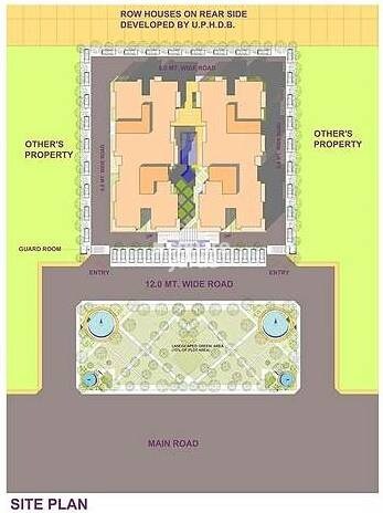 Parth Blue Monarch Master Plan Image