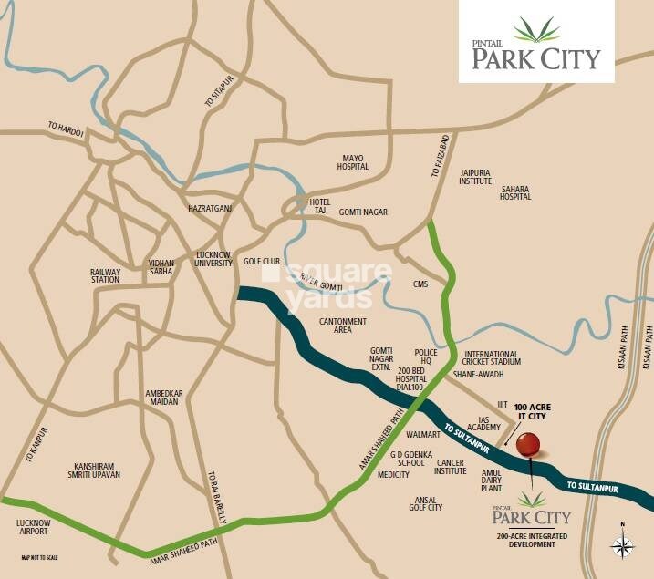 Pintail Park City Location Image