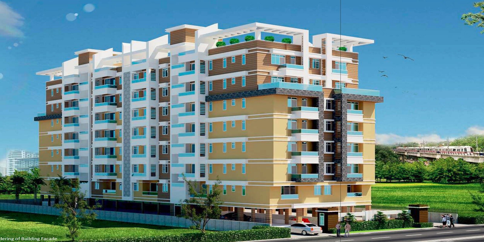 Protostar Celestia residential project in Charbagh