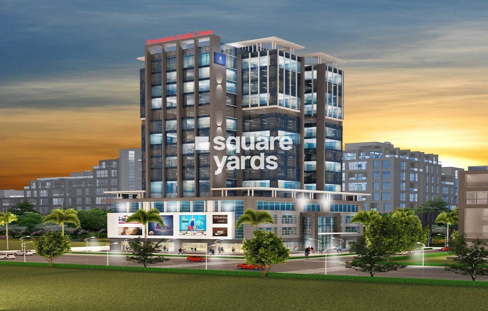 Purvanchal Capital Tower Tower View 2