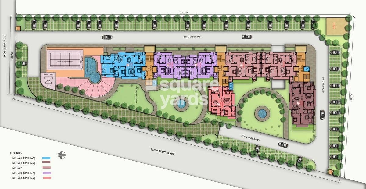 Purvanchal Kings Court Master Plan Image