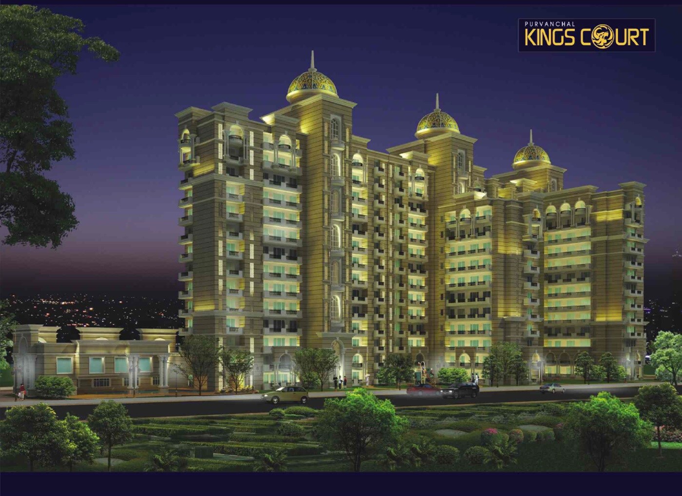 Purvanchal Kings Court Apartment Exteriors 2