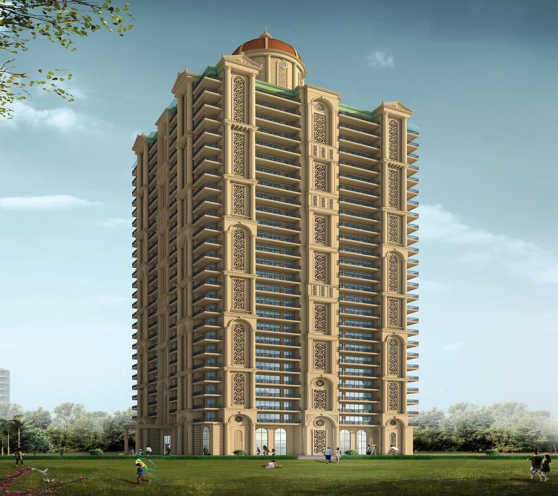 Purvanchal Royal Atlantis Apartment Exteriors