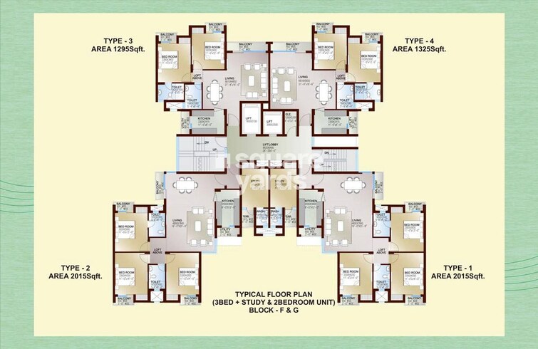 Rishita Celebrity Greens Floor Plans