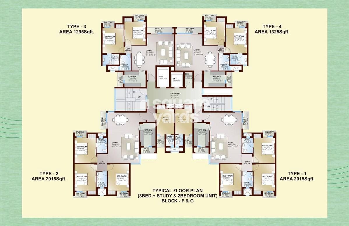 Rishita Celebrity Greens Floor Plans