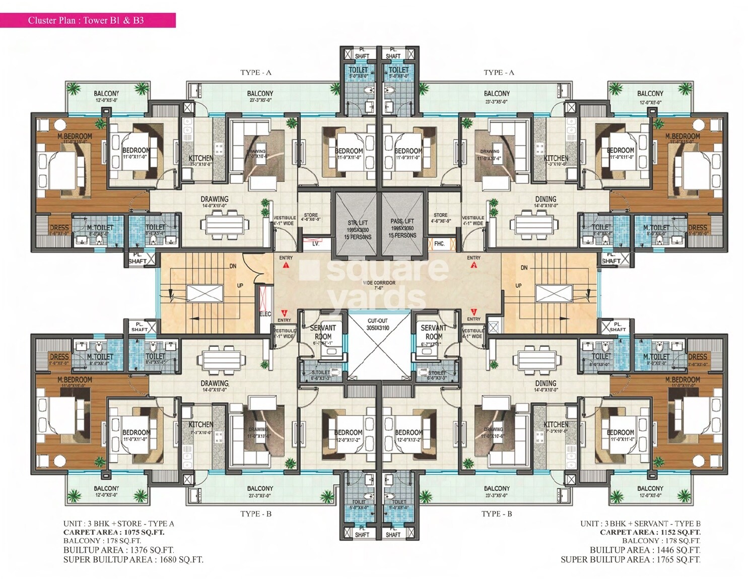 Rishita Manhattan Floor Plans 3
