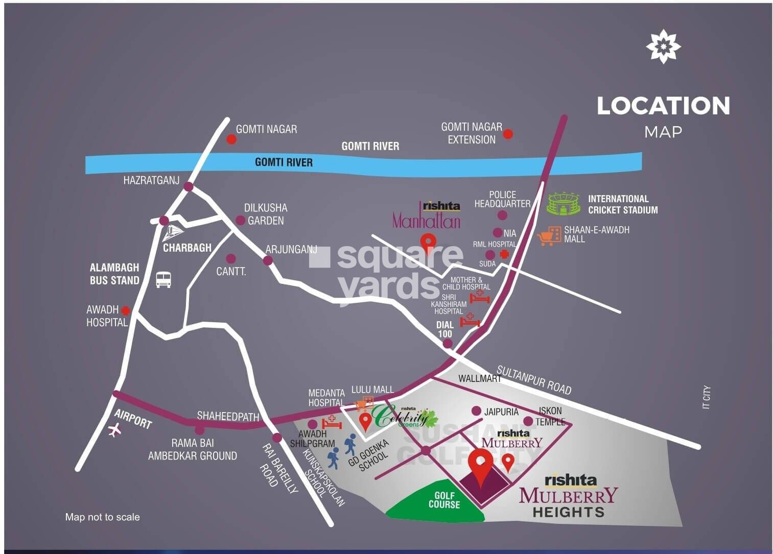 Rishita Mulberry Heights Location Image