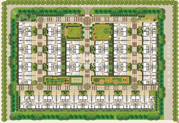 Rishita Mulberry Villas Master Plan Image