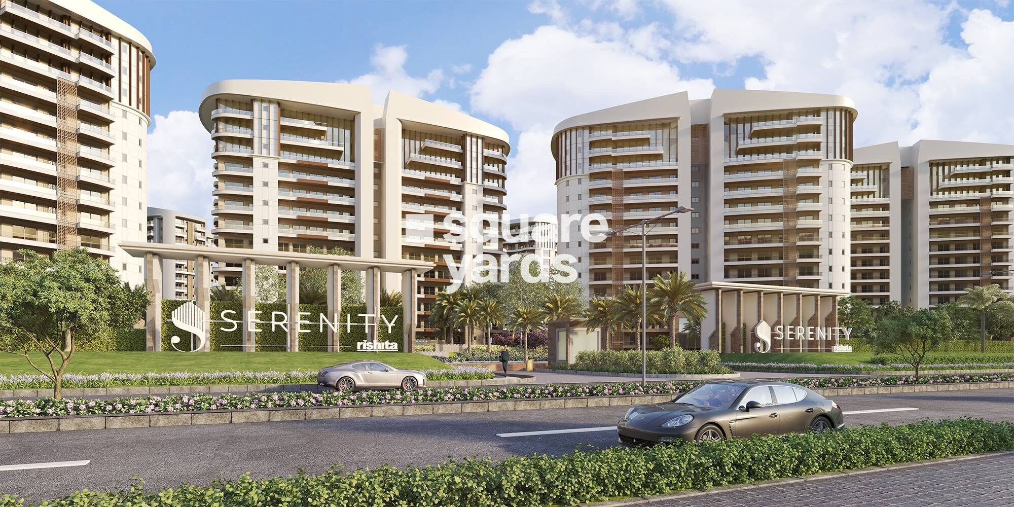 Rishita Serenity Entrance View