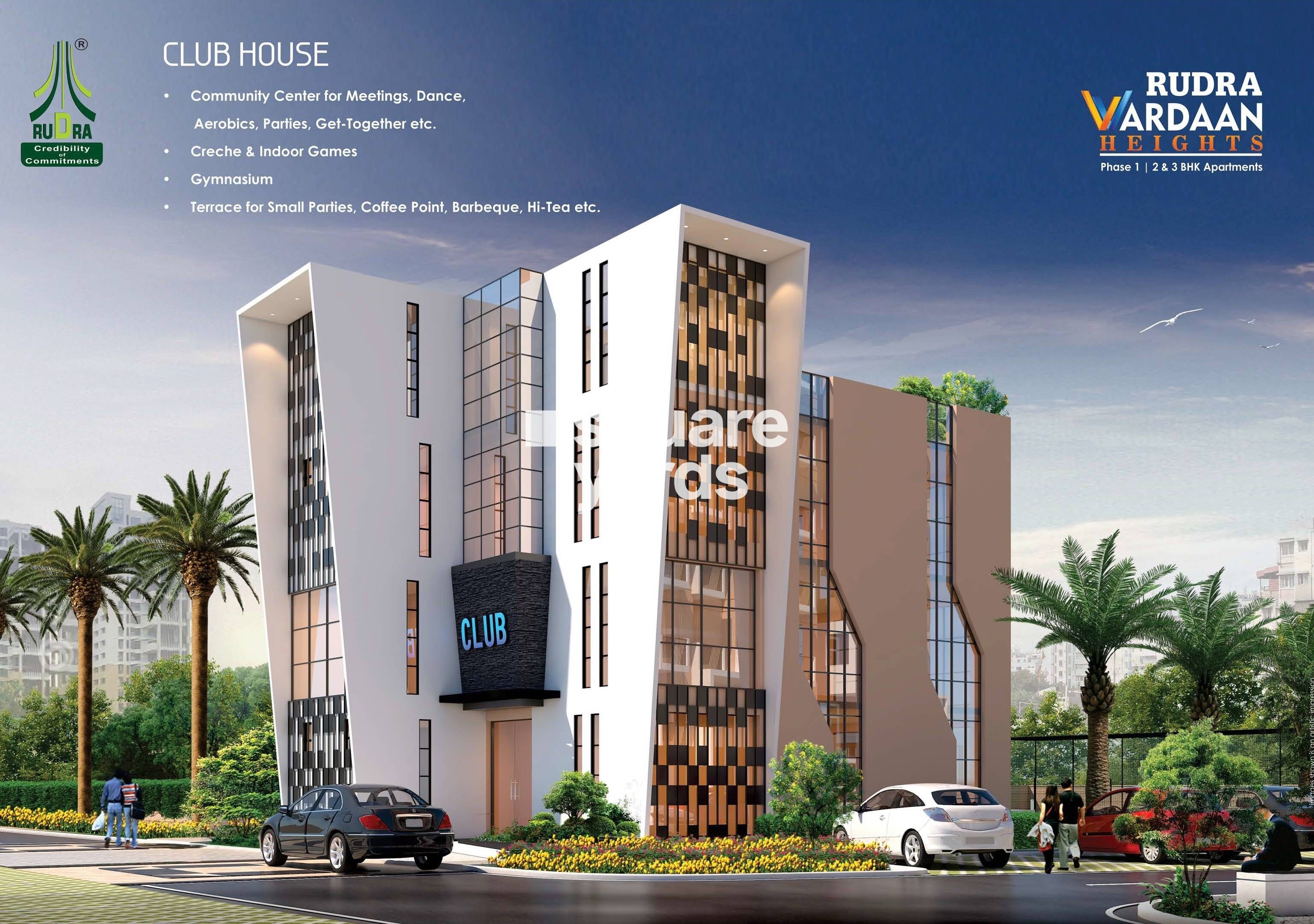 Rudra Vardaan Heights Clubhouse External Image