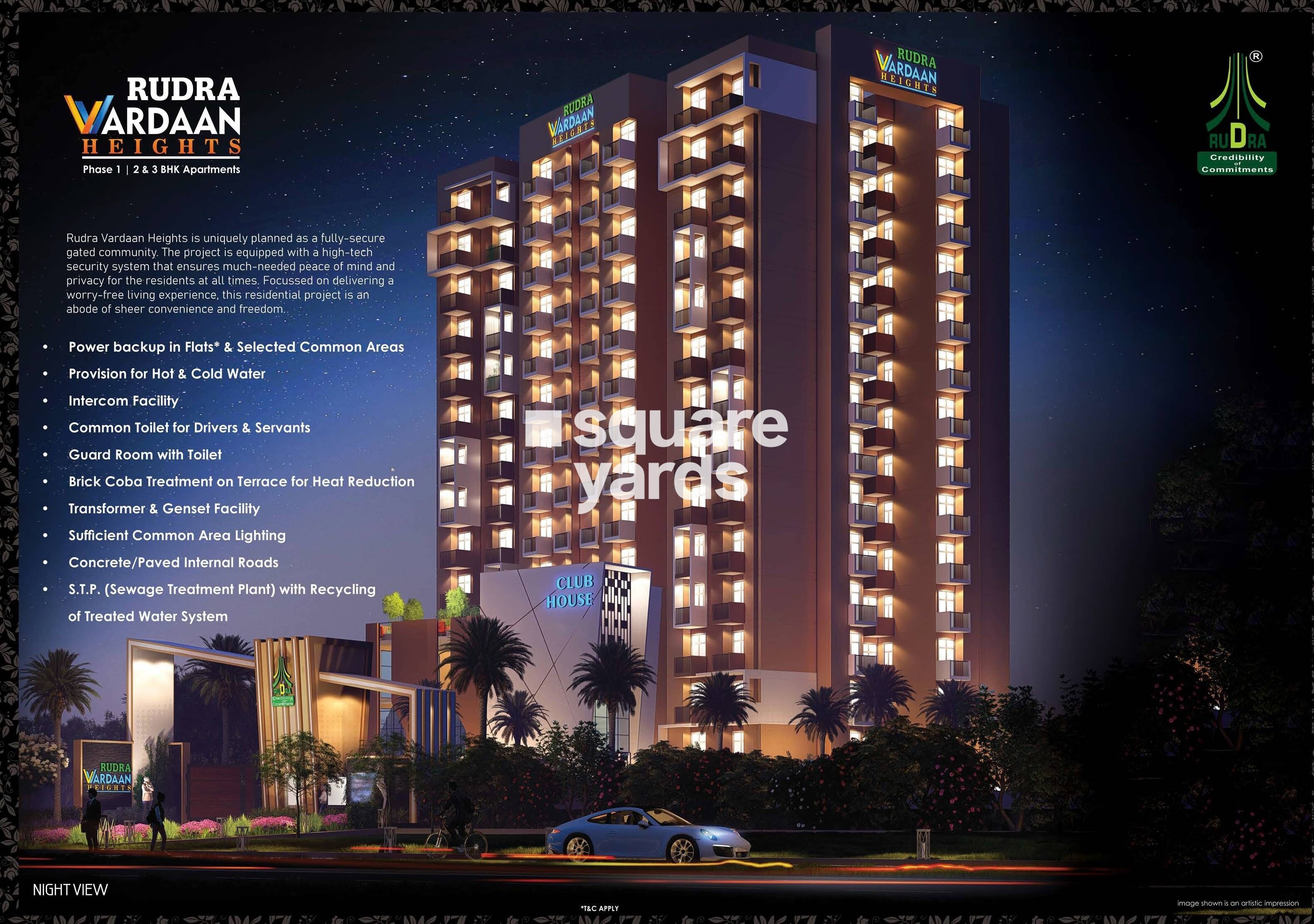 Rudra Vardaan Heights Tower View 2