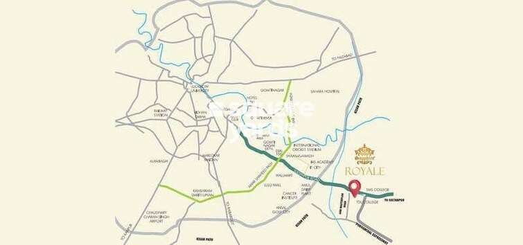 Sapphire Royale Location Image