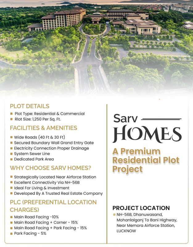 Sarv Homes Specification