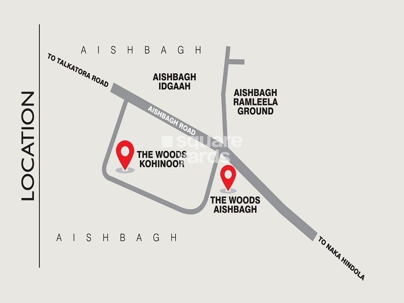 Seventh The Woods Kohinoor Location Image