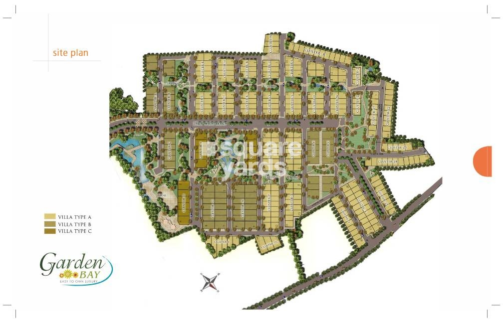 Shalimar Garden Bay Villa in Mubarakpur, Lucknow 91.98 Lac Floor