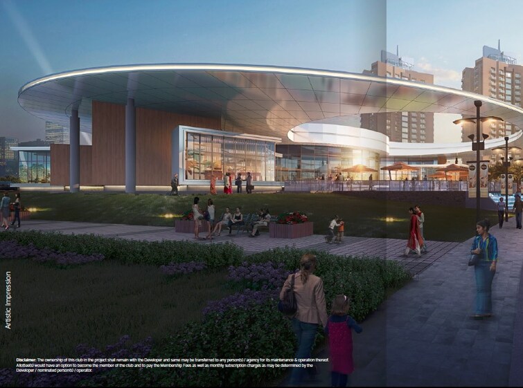 Shalimar One World Belvedere Court 3 Clubhouse External Image