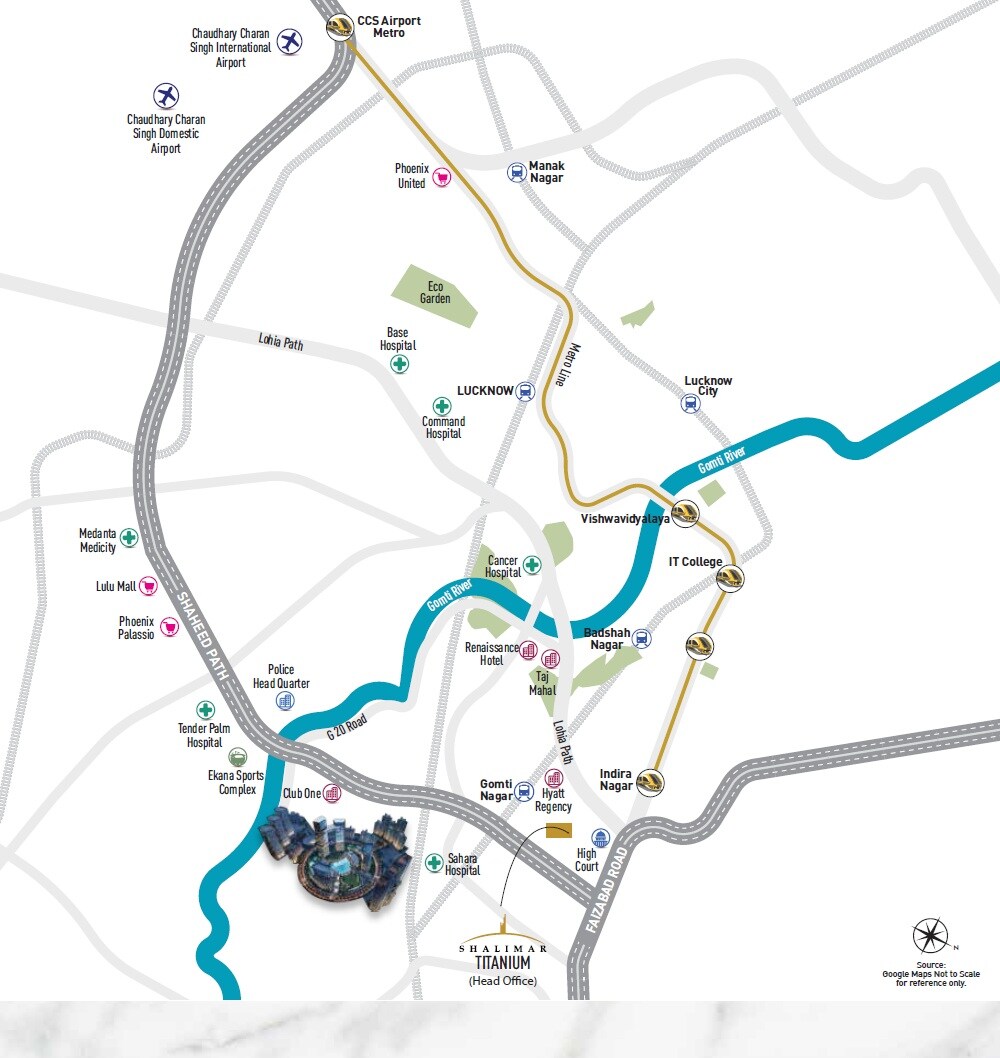 Shalimar One World Marbella Location Image