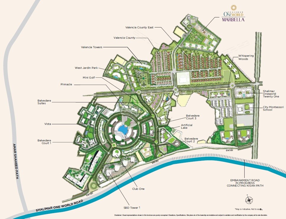Shalimar One World Marbella Master Plan Image 1