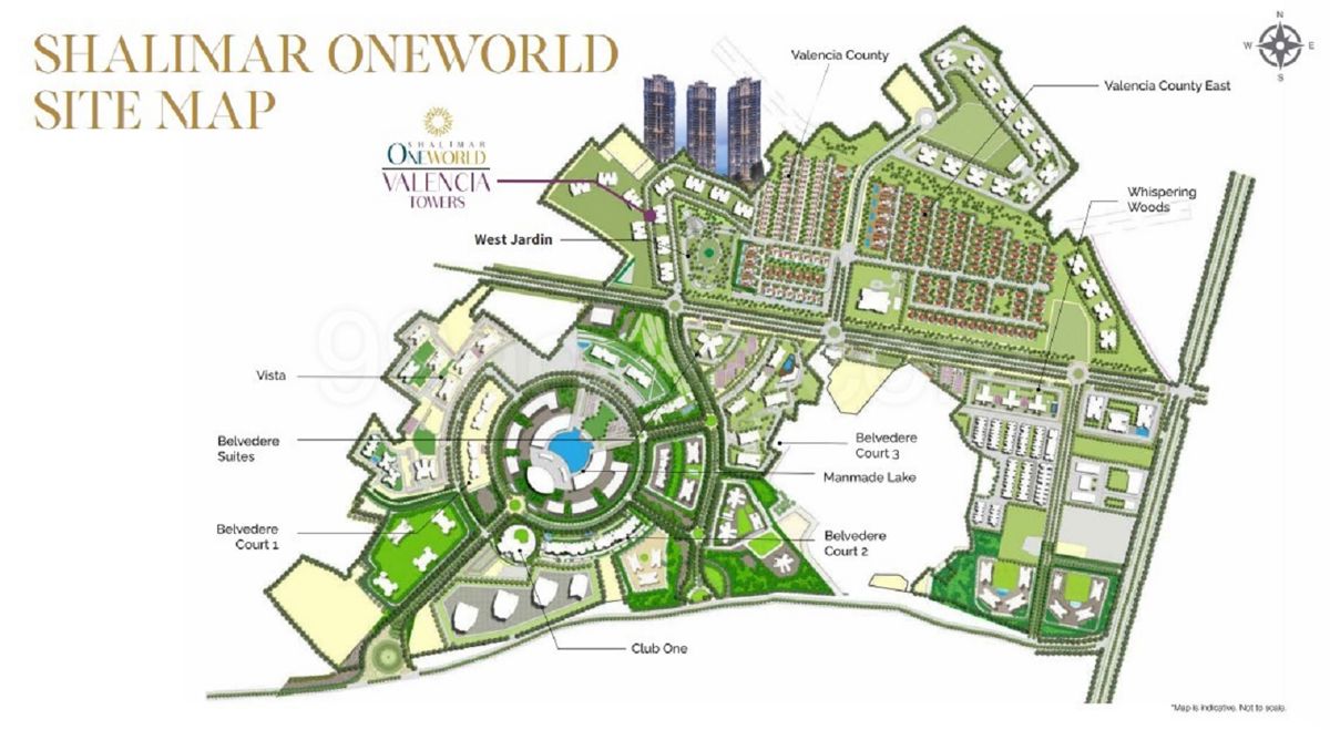 Shalimar One World Master Plan Image
